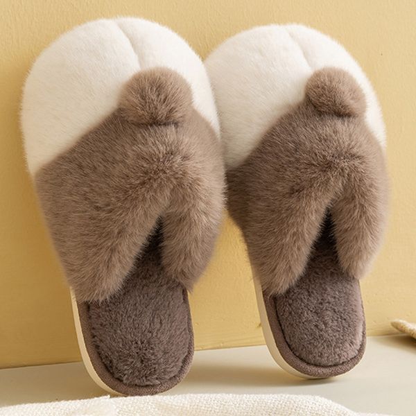 winter womens slippers fluffy fur kirky shoes short plush flats couple shoes indoor big size cute slipper, Black
winter womens slippers fluffy fur kirky shoes short plush flats couple shoes indoor big size cute slipper, Black