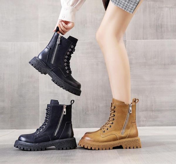 autumn winter coarse heel women shoes desert boot genuine leather zipper lace up fashion lady boots, Black
autumn winter coarse heel women shoes desert boot genuine leather zipper lace up fashion lady boots, Black