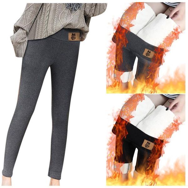 women's leggings autumn winter women solid black gray warm elastic waist plush trousers pants casual thick skinny leggins mujer seamles
women's leggings autumn winter women solid black gray warm elastic waist plush trousers pants casual thick skinny leggins mujer seamles