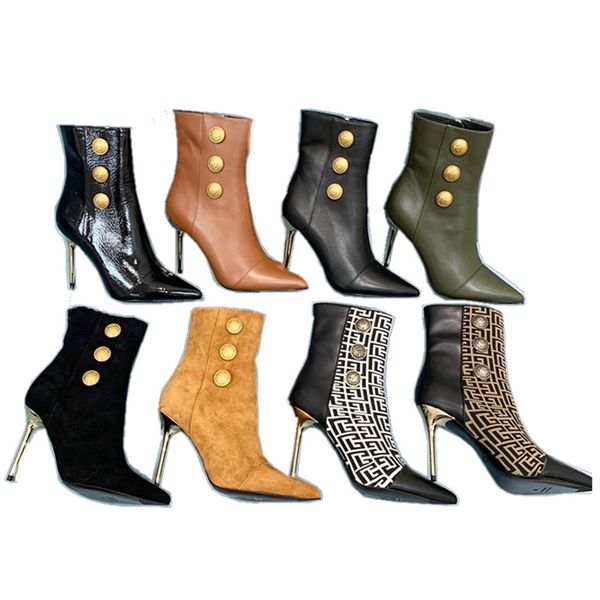 2021 fashion high stiletto heel ankle boots for womens luxury designer ladies pointed toe black leather winter bootie
2021 fashion high stiletto heel ankle boots for womens luxury designer ladies pointed toe black leather winter bootie