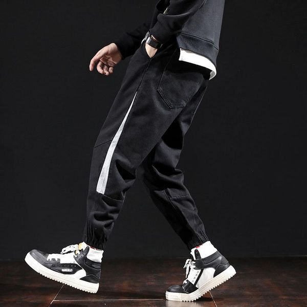 men's jeans 2021 baggy drawstring waist men streetwear elastic-pants-mouth kpop clothes hip hop wide leg harajuku large size 42, Blue
men's jeans 2021 baggy drawstring waist men streetwear elastic-pants-mouth kpop clothes hip hop wide leg harajuku large size 42, Blue