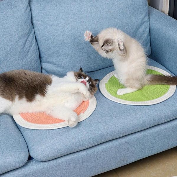 cotton thread woven pet cat mat cushion claw mattress cool scratch blanket portable sleeping accessories supply beds & furniture
cotton thread woven pet cat mat cushion claw mattress cool scratch blanket portable sleeping accessories supply beds & furniture