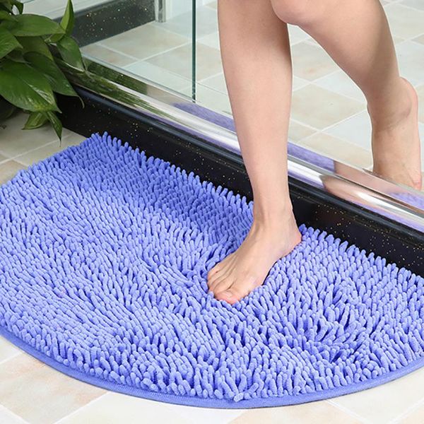 non-slip chenille bath mat semicircle entrance doormat solid color dirt barrier cushion absorbent kitchen bathroom rugs foot carpets
non-slip chenille bath mat semicircle entrance doormat solid color dirt barrier cushion absorbent kitchen bathroom rugs foot carpets