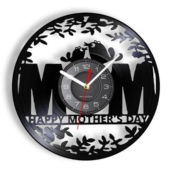 wall clocks happy mother's day vintage re-purposed record clock handicraft thanks giving mom gift from daughter
wall clocks happy mother's day vintage re-purposed record clock handicraft thanks giving mom gift from daughter