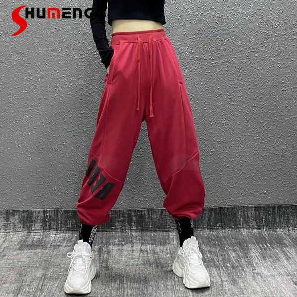 women's pants & capris women soild trousers casual sports elastic waispants overalls 2021 cargo hip hop dance jogging hiking sweatpants, Black;white
women's pants & capris women soild trousers casual sports elastic waispants overalls 2021 cargo hip hop dance jogging hiking sweatpants, Black;white