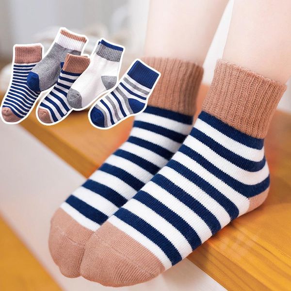 5pair/lot striped kids socks autumn winter knitted cotton girls boys warm breathable & hosiery, Black;white
5pair/lot striped kids socks autumn winter knitted cotton girls boys warm breathable & hosiery, Black;white