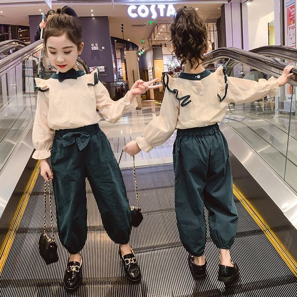 children's suit girls' spring suit korean fashion cotton linen two-piece full clothes for teenagers kid autumn sports back cardiga, White
children's suit girls' spring suit korean fashion cotton linen two-piece full clothes for teenagers kid autumn sports back cardiga, White