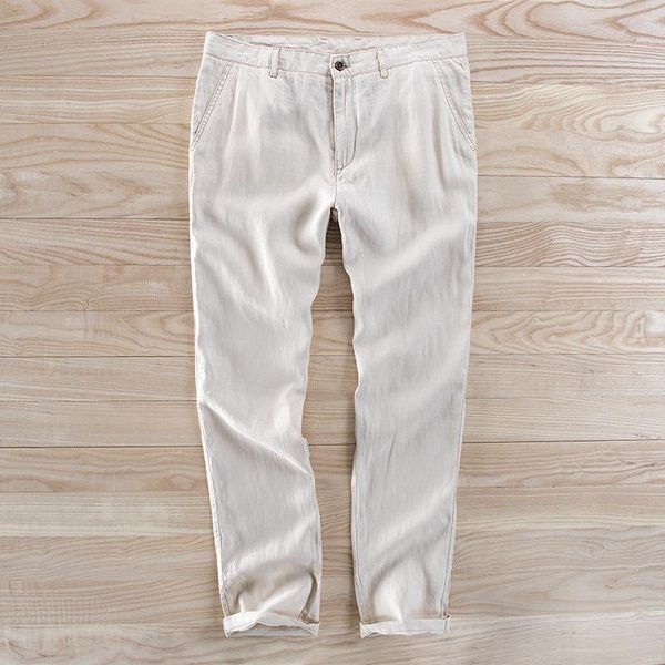 men's pants 7407 men trousers pure linen spring summer breathable natural fabric male solid color straight business casual oversized, Black
men's pants 7407 men trousers pure linen spring summer breathable natural fabric male solid color straight business casual oversized, Black