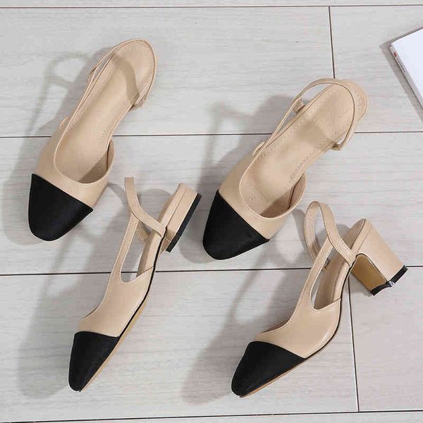 dress shoes mixed color chunky single women's shoes will see shallow slits sandals cut side stretch back slither in slings sr4o, Black
dress shoes mixed color chunky single women's shoes will see shallow slits sandals cut side stretch back slither in slings sr4o, Black