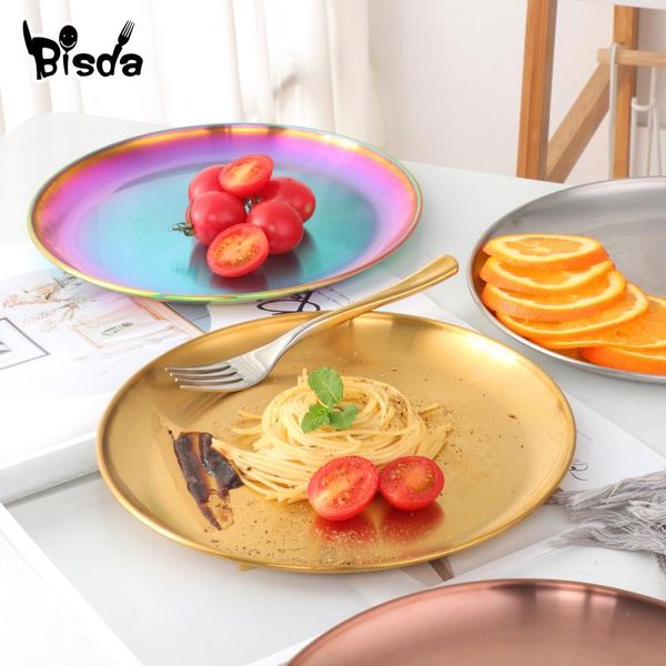 dishes & plates 4colors stainless steel dinner gold dessert fruit dish round salad trays snack serving tray candy storage
dishes & plates 4colors stainless steel dinner gold dessert fruit dish round salad trays snack serving tray candy storage