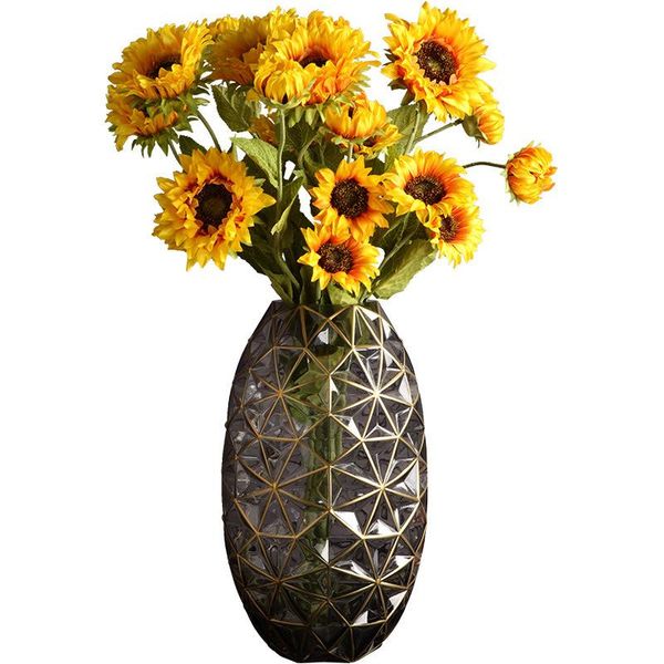 vases household straight glass vase transparent flower arrangement living room table decoration high-grade dried
vases household straight glass vase transparent flower arrangement living room table decoration high-grade dried