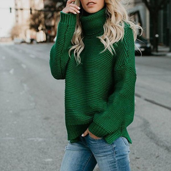 women turtleneck autumn winter sweater pull jumpers european casual twist warm female oversized, White;black
women turtleneck autumn winter sweater pull jumpers european casual twist warm female oversized, White;black