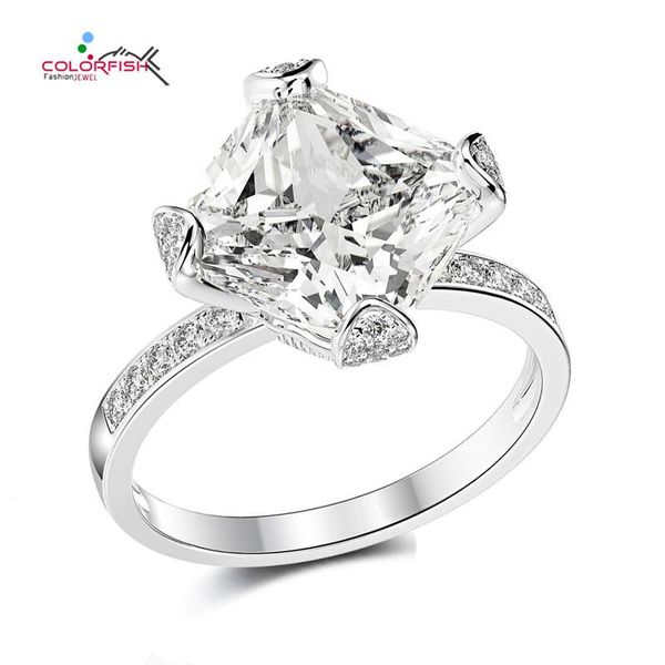 cluster rings colorfish 11mm x radiant cut 6ct simulated diamond engagement ring rhodium plated sterling silver women anniversary, Golden;silver
cluster rings colorfish 11mm x radiant cut 6ct simulated diamond engagement ring rhodium plated sterling silver women anniversary, Golden;silver