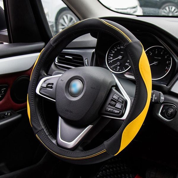 sport style contrast color non-slip sweat good breathable pu leatherette 38cm car steering wheel cover covers
sport style contrast color non-slip sweat good breathable pu leatherette 38cm car steering wheel cover covers
