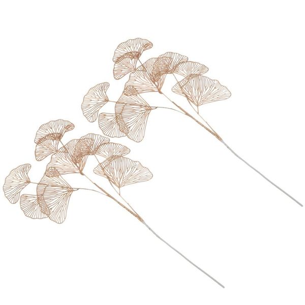 2pcs artificial plants decor simulation ginkgo leaves ornament for wedding decorative flowers & wreaths
2pcs artificial plants decor simulation ginkgo leaves ornament for wedding decorative flowers & wreaths
