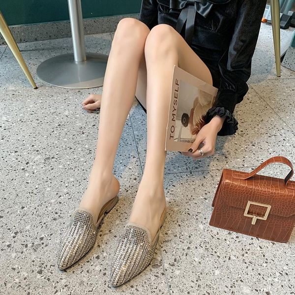 slippers spring fashion female outdoor color matching sequin decoration elegant simple shopping women casual shoes u30-26, Black
slippers spring fashion female outdoor color matching sequin decoration elegant simple shopping women casual shoes u30-26, Black