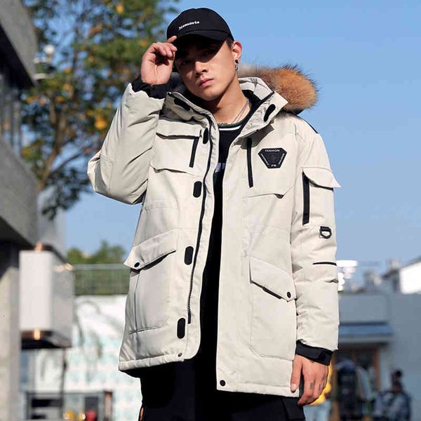 downs long men 90% duck down warm winter hooded thick coat casual pocket men's jacket, Black
downs long men 90% duck down warm winter hooded thick coat casual pocket men's jacket, Black