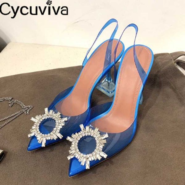 women pvc transparent crystal shoes pretty goblet high heel pointy toe summer sandals runway shinny party dress woman, Black
women pvc transparent crystal shoes pretty goblet high heel pointy toe summer sandals runway shinny party dress woman, Black