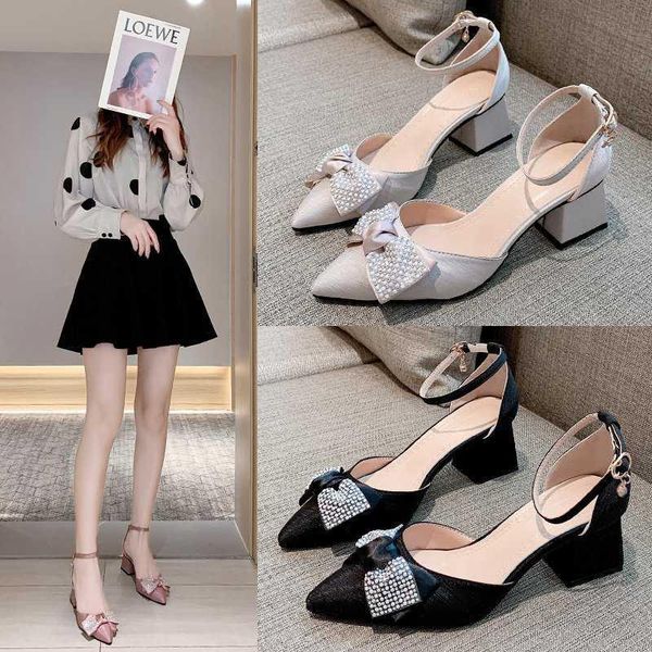 dress shoes 2021 summer women high heel pointed toe sandals fashion thin party ladies, Black
dress shoes 2021 summer women high heel pointed toe sandals fashion thin party ladies, Black