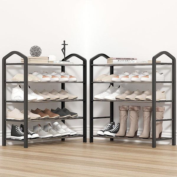 tiers modern shoe rack hanger solid room organizer shoes shelf multi-functional bedroom storage household black clothing & wardrobe
tiers modern shoe rack hanger solid room organizer shoes shelf multi-functional bedroom storage household black clothing & wardrobe