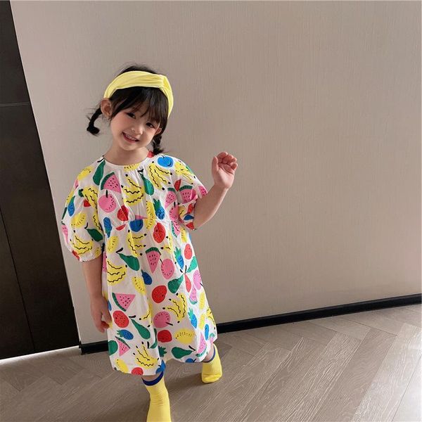 summer arrival girls fashion printed dress kids cotton dresses girl clothes girl's, Red;yellow
summer arrival girls fashion printed dress kids cotton dresses girl clothes girl's, Red;yellow