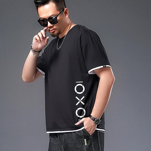 men's t-shirts men 2xl-7xl large size casual loose stitching short-sleeved t-shirt -sleeved stretch, White;black
men's t-shirts men 2xl-7xl large size casual loose stitching short-sleeved t-shirt -sleeved stretch, White;black