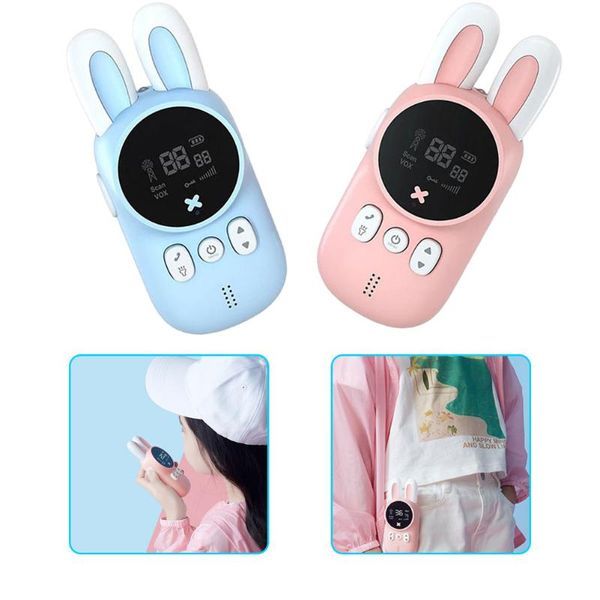 walkie talkie children's kids mini toys handheld transceiver 3km range uhf radio lanyard interphone anti-lost with led lights
walkie talkie children's kids mini toys handheld transceiver 3km range uhf radio lanyard interphone anti-lost with led lights