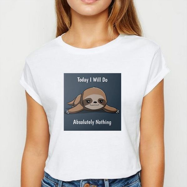 sloth and women retro spring men summer harajuku persionalized ropa mujer trendy womens o collar, White;black
sloth and women retro spring men summer harajuku persionalized ropa mujer trendy womens o collar, White;black