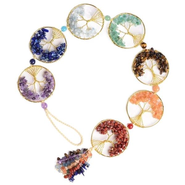 decorative objects & figurines 7 chakra stones healing crystal tree of life wall hanging ornament decoration for good luck reiki yoga medita
decorative objects & figurines 7 chakra stones healing crystal tree of life wall hanging ornament decoration for good luck reiki yoga medita