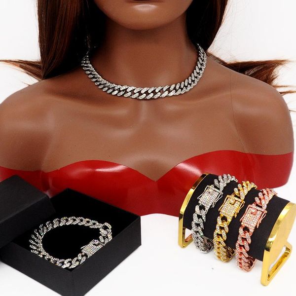 chains gift box 13mm iced out cuban chain necklace wholesale rock street men women hip hop jewelry bracelet anklet set drop, Silver
chains gift box 13mm iced out cuban chain necklace wholesale rock street men women hip hop jewelry bracelet anklet set drop, Silver
