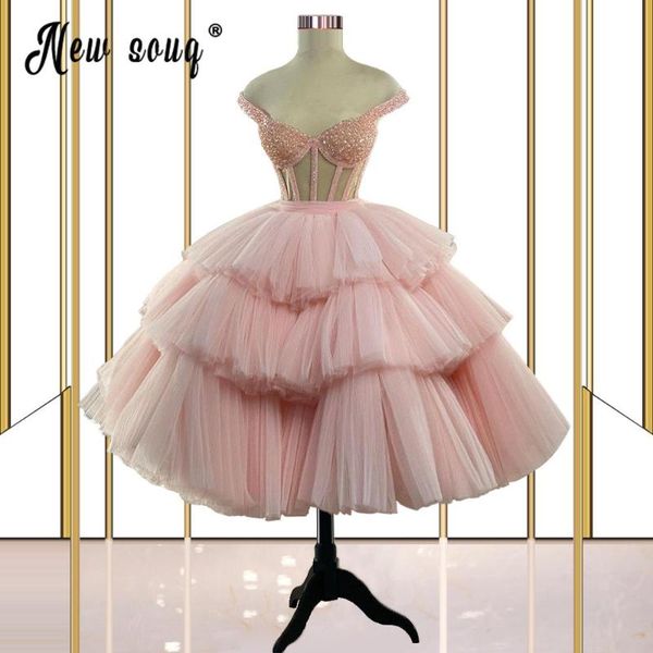 party dresses blush pink one shoulder short princess evening dress luxury sparkly beading tulle formal prom ball gown for women tutu, White;black
party dresses blush pink one shoulder short princess evening dress luxury sparkly beading tulle formal prom ball gown for women tutu, White;black