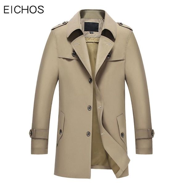 men's trench coats windbreaker jacket slim fit mid-long men british style business outwear coat quality classic clothing, Tan;black
men's trench coats windbreaker jacket slim fit mid-long men british style business outwear coat quality classic clothing, Tan;black