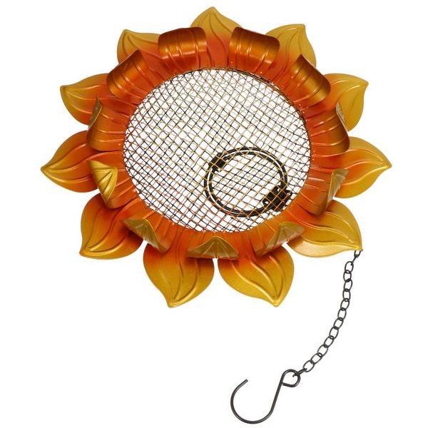 other bird supplies 1pc iron sunflower shape feeder automatic outdoor hanging decoration
other bird supplies 1pc iron sunflower shape feeder automatic outdoor hanging decoration
