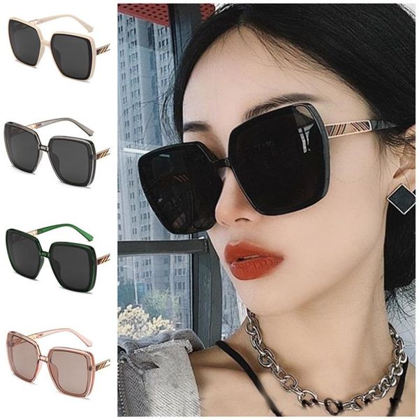 sunglasses women oversize frame sun glasses retro simplicity eyeglasses square anti-uv spectacles personality temples goggles, White;black
sunglasses women oversize frame sun glasses retro simplicity eyeglasses square anti-uv spectacles personality temples goggles, White;black
