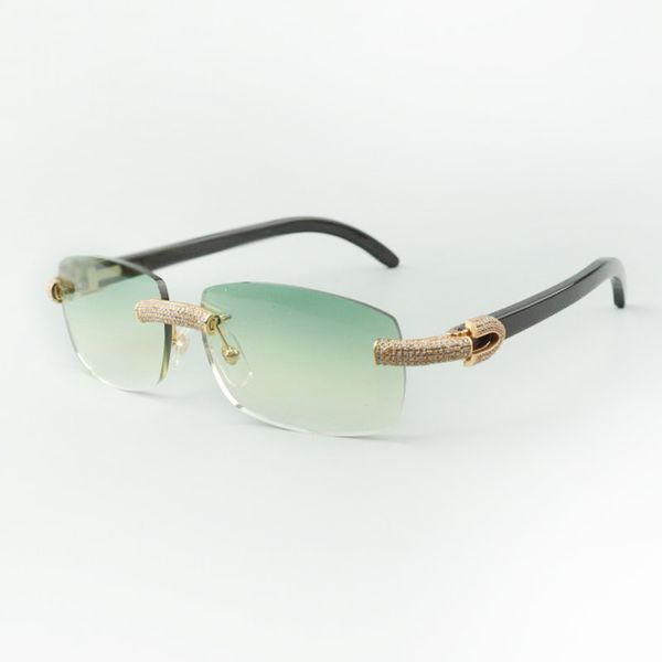 direct sales micro-paved diamond sunglasses 3524026 with black buffalo horn temples designer glasses, size: 56-18-140 mm, White;black
direct sales micro-paved diamond sunglasses 3524026 with black buffalo horn temples designer glasses, size: 56-18-140 mm, White;black