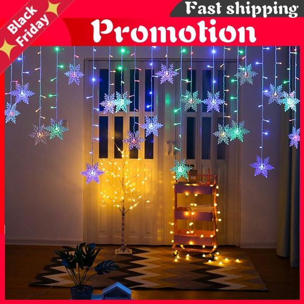 strings 3.5m 96 leds eu/us plug colorful snowflake led string christmas curtain light flashing indoor holiday party fairy decoration
strings 3.5m 96 leds eu/us plug colorful snowflake led string christmas curtain light flashing indoor holiday party fairy decoration