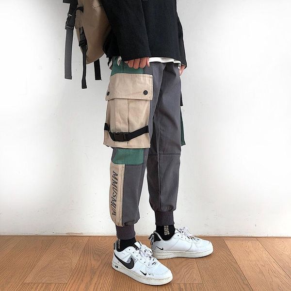 spring fashion hi-street casual men big pocket harem pants hip hop cuffed joggers cargo trousers for male men's, Black
spring fashion hi-street casual men big pocket harem pants hip hop cuffed joggers cargo trousers for male men's, Black