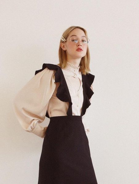 skirts lux angner autumn and winter product solid sweet cute female ruffle trumpet sling skirt women clothes, Black
skirts lux angner autumn and winter product solid sweet cute female ruffle trumpet sling skirt women clothes, Black
