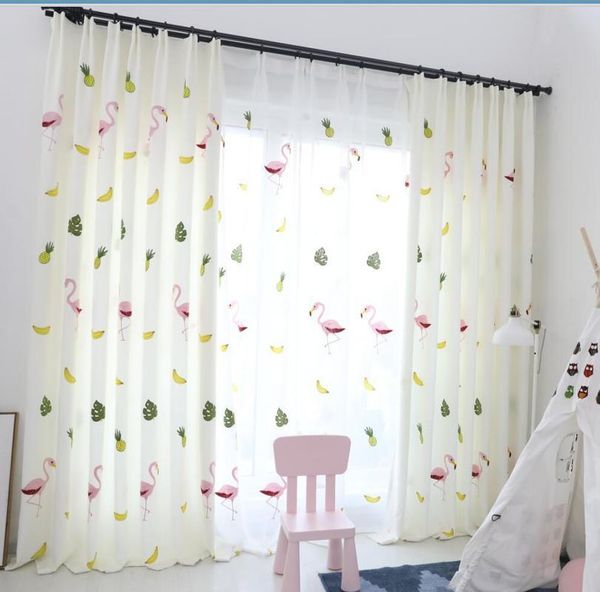 curtain & drapes nordic curtains for living dining room bedroom modern cartoon children's thickened flamingo embroidery
curtain & drapes nordic curtains for living dining room bedroom modern cartoon children's thickened flamingo embroidery