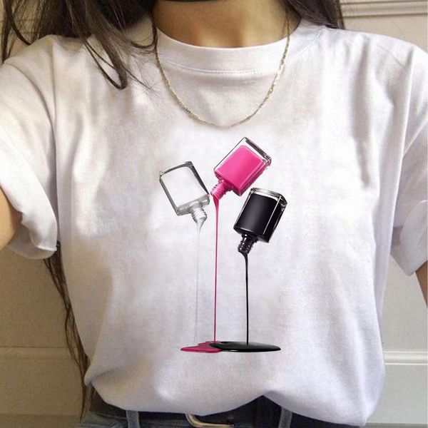 women's t-shirt 2021 summer women colorful nail poli printed tshirts casual tee harajuku 90s vintage white tshirt female clothing
women's t-shirt 2021 summer women colorful nail poli printed tshirts casual tee harajuku 90s vintage white tshirt female clothing
