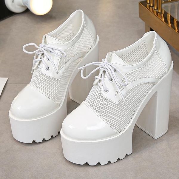 dress shoes fashion gladiator women super square high heels black white lace up party ladies round toe breathable pumps g0012
dress shoes fashion gladiator women super square high heels black white lace up party ladies round toe breathable pumps g0012