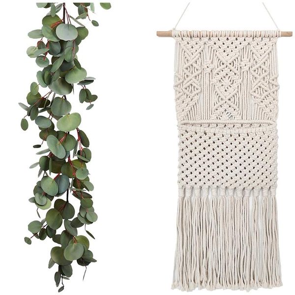 decorative flowers & wreaths 1.6m eucalyptus garland, artificial vines faux leaves mail holder wall mount cotton wovening hanging pocket
decorative flowers & wreaths 1.6m eucalyptus garland, artificial vines faux leaves mail holder wall mount cotton wovening hanging pocket