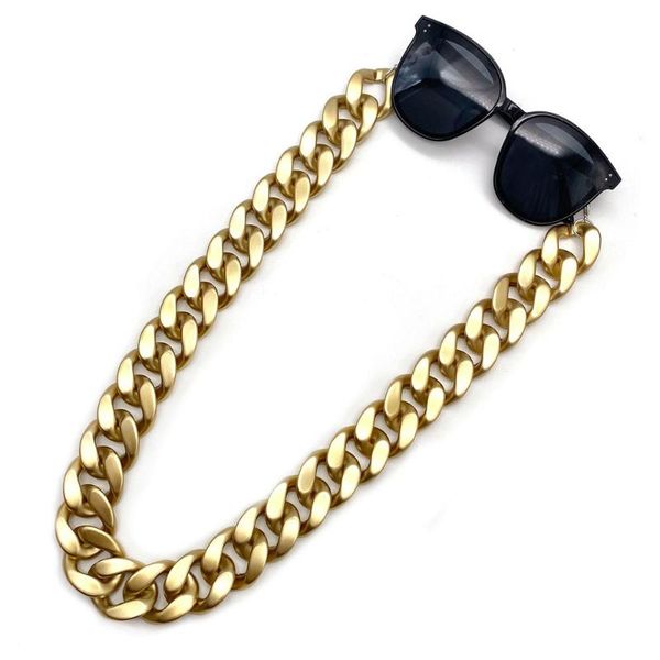 sunglasses frames rock punk style resin acrylic link chains necklace reading glasses cord holder strap rope for eyewear face mask band, Silver
sunglasses frames rock punk style resin acrylic link chains necklace reading glasses cord holder strap rope for eyewear face mask band, Silver