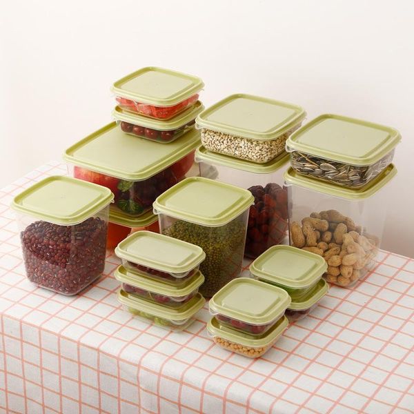 storage bottles & jars 17 pieces kitchen food box container set with lids microwave safe organizer bins for meal grain vegetable fruit
storage bottles & jars 17 pieces kitchen food box container set with lids microwave safe organizer bins for meal grain vegetable fruit
