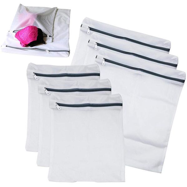 fashion zippered foldable 6 pack laundry mesh net washing bag clothes bra sox lingerie socks underwear @p bags
fashion zippered foldable 6 pack laundry mesh net washing bag clothes bra sox lingerie socks underwear @p bags