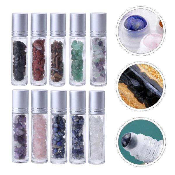 storage bottles & jars 10pcs natural semiprecious stones essential oil gemstone roller
storage bottles & jars 10pcs natural semiprecious stones essential oil gemstone roller