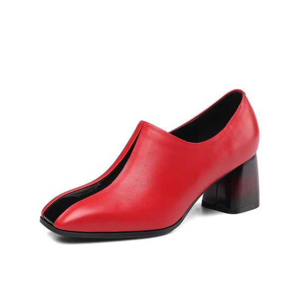 dress shoes natural genuine leather charming leisure ladies women heels girl high heel spring autumn, Black
dress shoes natural genuine leather charming leisure ladies women heels girl high heel spring autumn, Black