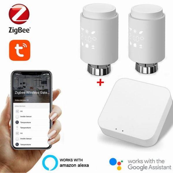 smart home control tuya zigbee 3.0 radiator actuator valve programmable thermostat temperature heater alexa google voice
smart home control tuya zigbee 3.0 radiator actuator valve programmable thermostat temperature heater alexa google voice