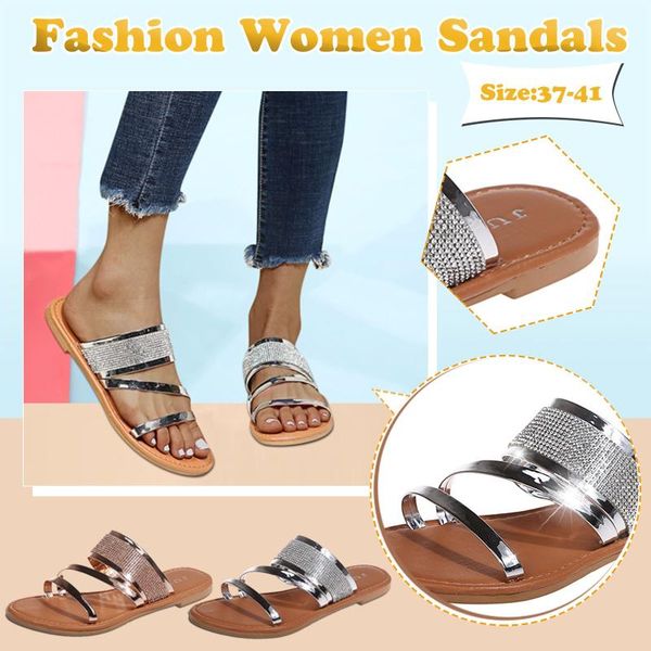 slippers women's ladies fashion summer casual rhinestone slip-on open toe breathable comfort sandals shoes beach plus size, Black
slippers women's ladies fashion summer casual rhinestone slip-on open toe breathable comfort sandals shoes beach plus size, Black
