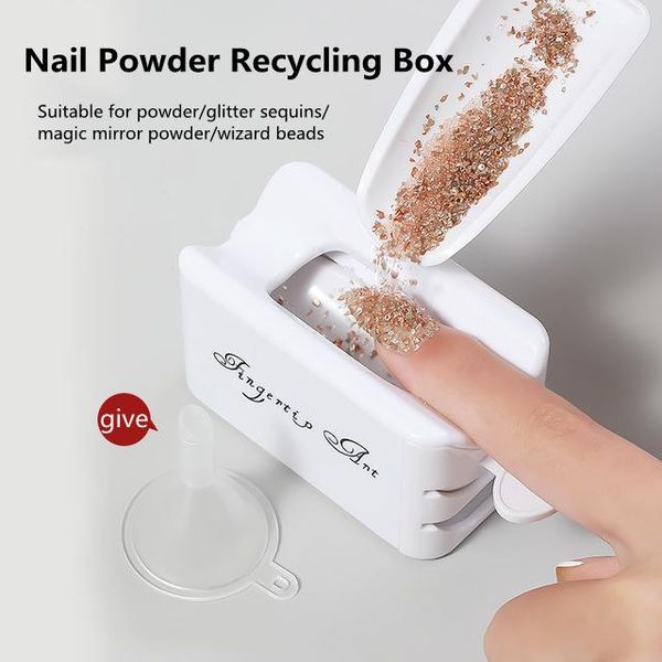 nail art kits double french powder box jewelry recycling portable infiltration container tools
nail art kits double french powder box jewelry recycling portable infiltration container tools